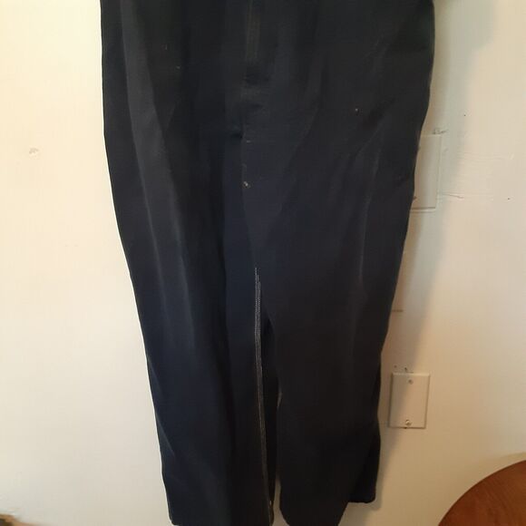 Vintage Liberty Overalls Men 44x32 Blue Denim Bibs Workwear Rodeo Rancher Farm - Picture 2 of 12